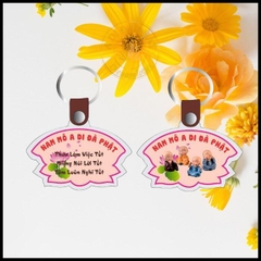Móc khoá Combo 10c in danh hiệu A Di Đà Phật
