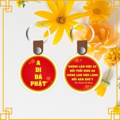 Móc khoá Combo 10c in danh hiệu A Di Đà Phật