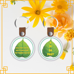 Móc khoá Combo 10c in danh hiệu A Di Đà Phật