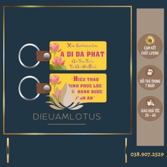 Móc khoá Combo 10c in danh hiệu A Di Đà Phật