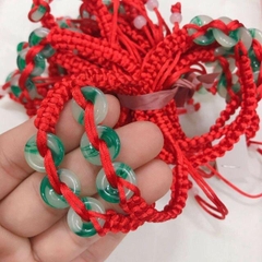 Vòng Tay Chỉ Đỏ Đồng Điếu May Mắn Lắc Tay Đồng Điếu - Diệu Âm Lotus