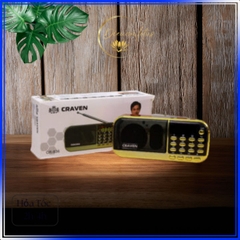 Máy nghe pháp tụng kinh dùng thẻ nhớ usb Fm Craven 836s- DIỆU ÂM LOTUS