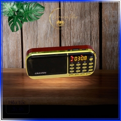 Máy nghe pháp tụng kinh dùng thẻ nhớ usb Fm Craven 836s- DIỆU ÂM LOTUS