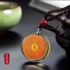 Máy bấm đếm ký số niệm Phật A Di Đà đeo cổ Tặng Kèm Viên Pin AAA -Diệu Âm Lotus