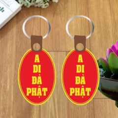 Móc khoá in danh hiệu Phật A Di Đà Combo 50c