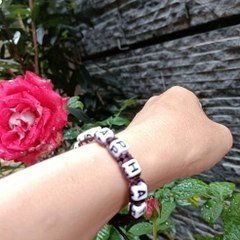 Máy đếm số niệm Phật dạng chuỗi có đồng hồ đèn led nhỏ gọn nhẹ cao cấp - Diệu Âm Lotus