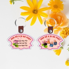 Móc khoá Combo 10c in danh hiệu A Di Đà Phật