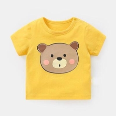 Áo thun cộc tay in hình hoạt hình đáng yêu
