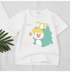 Áo thun cotton dày dặn cho bé trai