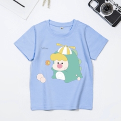 Áo thun cotton dày dặn cho bé trai