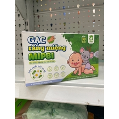 Gạc răng miệng Mipbi (hộp 30 gói)