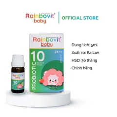 Men 10 Chủng Men Vi Sinh Rainbovit Baby Exim Pharmalọ 5ml - Cải ThiệnTiêu Hóa, Biếng Ăn, Tăng Đề Kháng 1985906874654118