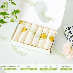 KHĂN SỮA NHĂN CAO CẤP MIPBI KSN-02