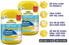 Kẹo canxi Nature's Way Vita Gummies Calcium + Vitamin D 9314807025267