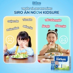 Hỗ trợ ăn ngon, tăng cường tiêu hóa Bicare Kid Sure - Việt Nam - Hộp 20 ống x 10ml - Từ 6m 1468938538886013