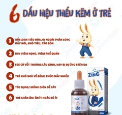 Siro bổ sung Kẽm hữu cơ và Vitamin C Smartbibi ZinC 8018799533236