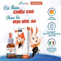 Vitamin D3K2 (dạng giọt) Smartbibi - Italy - chai 15ml 0m+ 8018799689421