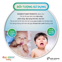 Men 10 Chủng Men Vi Sinh Rainbovit Baby Exim Pharmalọ 5ml - Cải ThiệnTiêu Hóa, Biếng Ăn, Tăng Đề Kháng 1985906874654118