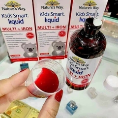 Vitamin Tổng Hợp + Sắt Nature's Way Kids Smart 1Y+ 9314807064754