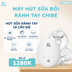 MÁY HÚT SỮA ĐÔI RẢNH TAY CHIBÉ 8935213240297