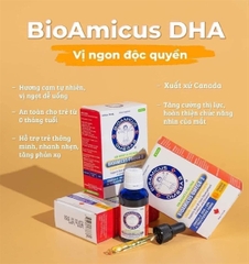 Dầu cá BioAmicus Omega-3 hỗ trợ phát triển não bộ và thị giác lọ 30ml 628504778760