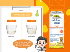 Nature’s Way Kids Smart Liquid ZinC – Bổ sung kẽm cho cơ thể 9314807069100
