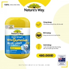 Kẹo dẻo bổ mắt Nature'sWay VitaGummies Blue Light Eye Defence 336.085377