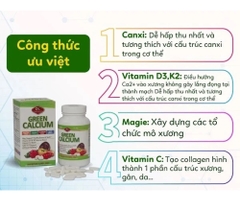 Canxi Hữu Cơ Green Calcium Olympian Labs 100 viên  710013911476