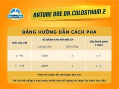 *Sữa Dr.Colostrum số 2 cho trẻ từ 6-12 tháng tuổi 9350363001666