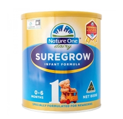 * Sữa tăng cân Nature One SureGrow số 1 cho bé từ 0-6 tháng tuổi 4479350363001512