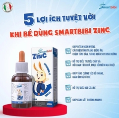 Siro bổ sung Kẽm hữu cơ và Vitamin C Smartbibi ZinC 8018799533236