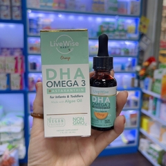 DHA OMEGA-3 LIVEWISE BABY VỊ CAM 30ML (0-2Y) 855658008638