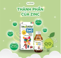 Imochild ZinC - Bổ sung kẽm, tăng cường sức đề kháng 8018799533267