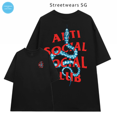 Áo thun ASSC - Anti Social Social Club con rắn xanh - Streetwears SG