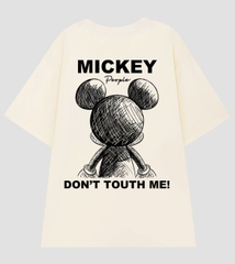 Áo thun Mickey Cotton Cao Cấp Nam Nữ In Kỹ Thuật Số - Streetwears SG