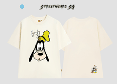 Áo thun Mickey Goofy Cotton Cao Cấp Nam Nữ In Kỹ Thuật Số - Streetwears SG