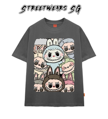 Áo thun LaBuBu Siêu Đáng Yêu form rộng cao cấp - Streetwears SG - LBB-05