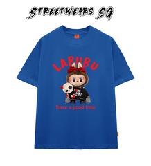 Áo thun LaBuBu Nơ Đỏ form rộng cao cấp - Streetwears SG - LBB-08