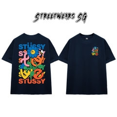 Áo thun Stu Love Colors Cao Cấp Form Rộng - Streetwears SG - STU61