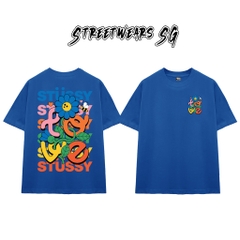 Áo thun Stu Love Colors Cao Cấp Form Rộng - Streetwears SG - STU61