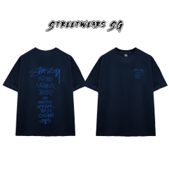 Áo thun Stu Blue International Cao Cấp Form Rộng - Streetwears SG - STU73