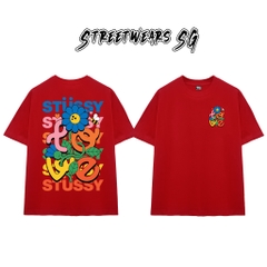 Áo thun Stu Love Colors Cao Cấp Form Rộng - Streetwears SG - STU61