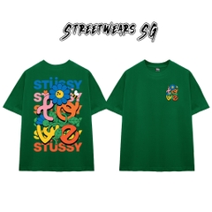 Áo thun Stu Love Colors Cao Cấp Form Rộng - Streetwears SG - STU61