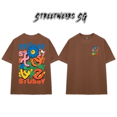 Áo thun Stu Love Colors Cao Cấp Form Rộng - Streetwears SG - STU61