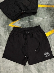 Quần Shorts Dù Stussy Signature Laguna Form Rộng – Streetwears SG