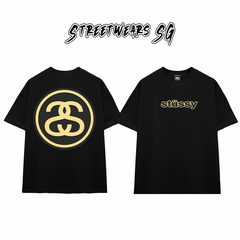 Áo Thun Stu Double S Logo Tee Cao Cấp Form Rộng - Streetwears SG - STU26