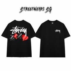 Áo Thun Stu Poker Cards Tee Cao Cấp Form Rộng - Streetwears SG - STU24