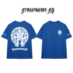 Áo Thun Chrome Medieval Cross Cotton Cao Cấp Form Rộng Unisex - Streetwears SG - CH101