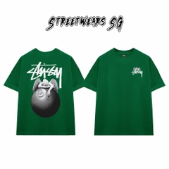 Áo Thun Stussy Angel 8 Ball Cotton Cao Cấp Form Rộng Unisex Streetwears SG – STU055