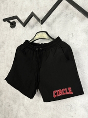 Quần Shorts Dù Circle Red Logo Form Rộng – Streetwears SG